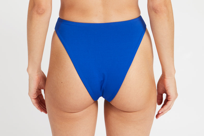 Bottom – high leg, cobalt – Back