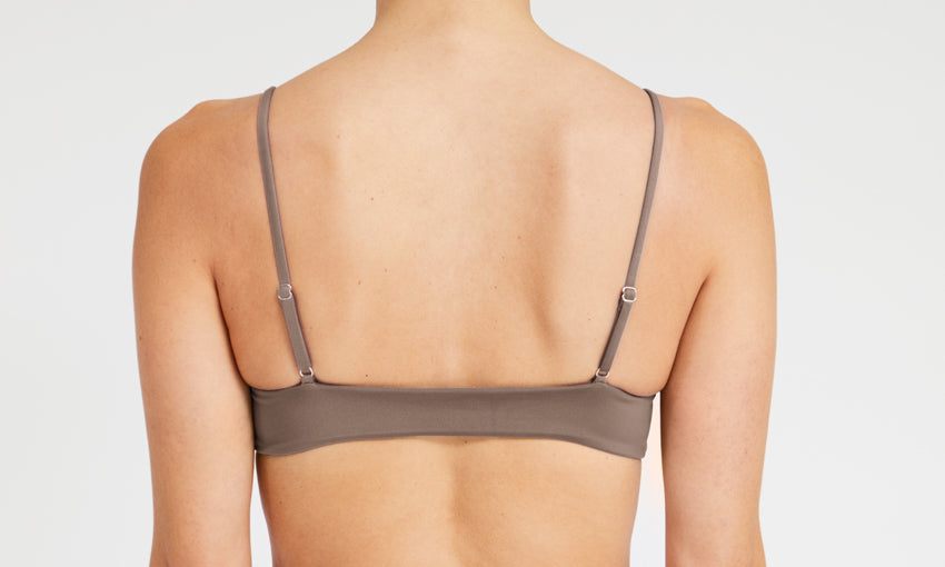 TOP – oval, brown – Back