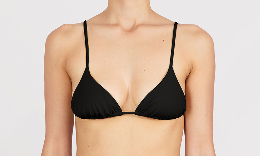 TOP – triangle, black – Front