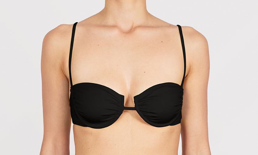 TOP – wire, black – Front