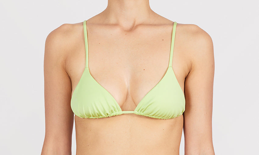 TOP – triangle, lime – Front
