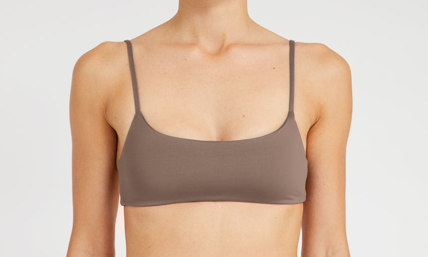 TOP – oval, brown – Front