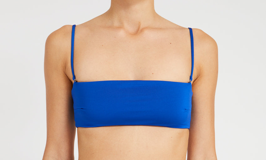 TOP – bandeau, cobalt – Front