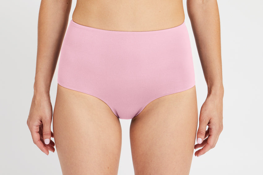 Bottom – low leg, pink – Front