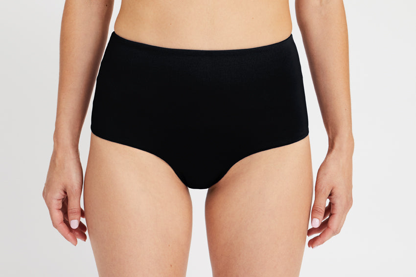 Bottom – low leg, black – Front