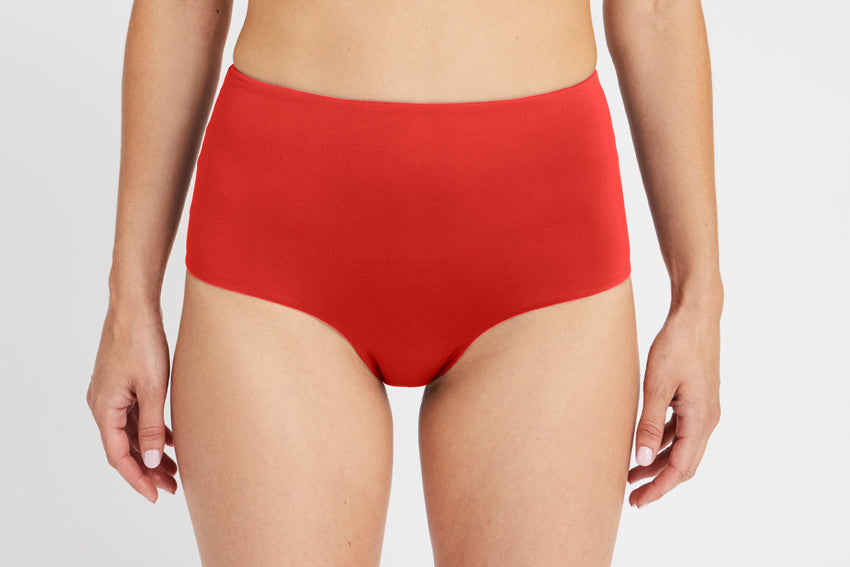 Bottom – low leg, red – Front