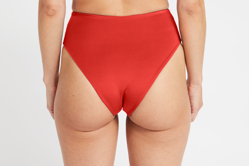 Bottom – medium leg, red – Back