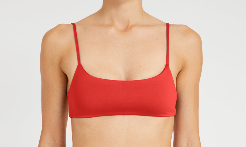TOP – oval, red – Front
